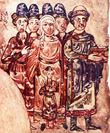 Святослав II Ярославич с семьей