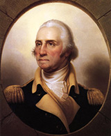 Джордж Вашингтон - первый президент США, дата рождения - 22 февраля