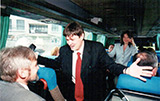 Наталья Ярославова и Михаил Аржанов, экскурсия по Тюмени,встреча 2002 года