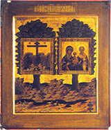 Икона Богоматерь Ржевская, Древа жизни, лебеди и лабиринт духовный
